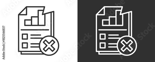Failure Icon Set Vector Collection Isolated In Black And White