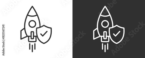 Reliability Icon Set Vector Collection Isolated In Black And White