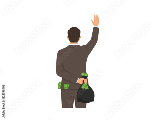 Backstabbing Businessman Corruption and Greed