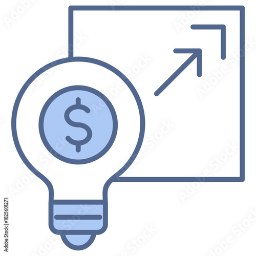 Scalability Blue Icon