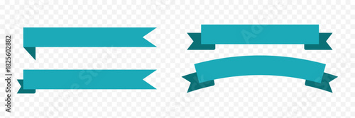 Ribbon set in colorful design. Ribbon elements. Ribbon icon set. Set of Ribbons Banners with Label, Tag and Badges on white background. Vector illustration. Best Collection Eps 10.