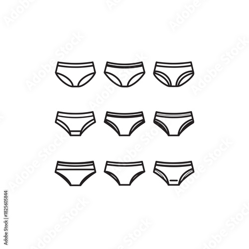 Athletic Supporter line art strong stylish protective gear