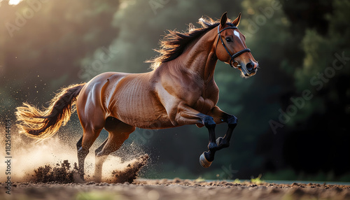 競走馬（躍動感）