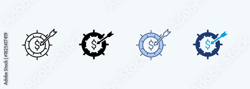 Targeting multiple style icon collection