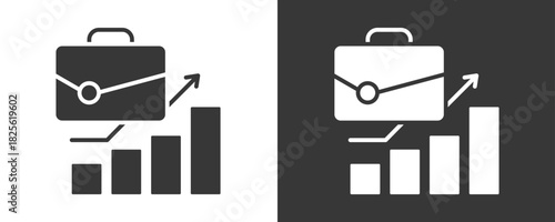 Employment Icon Set Vector Collection Isolated In Black And White