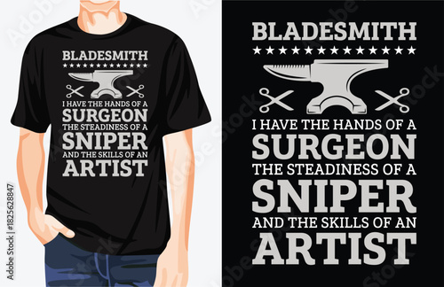 Bladesmith t-shirt design