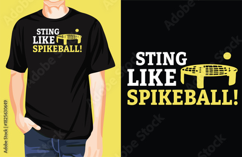Sting Like Spikeball!! t-shirt design