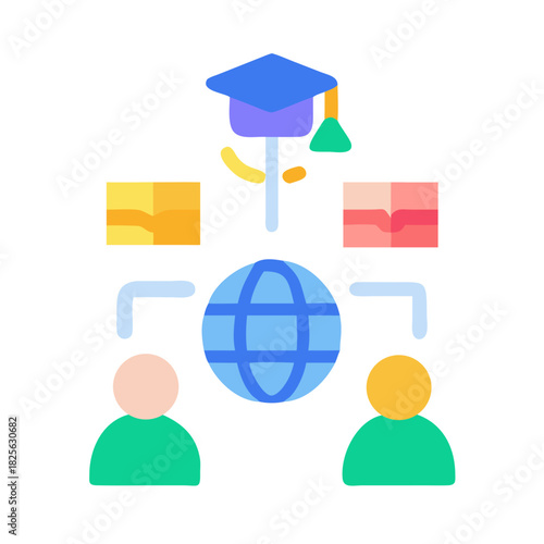 Global learning network connecting students with educational resources