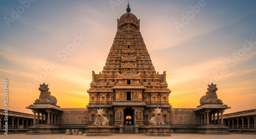Thanjavur Temple Architectural Landscape