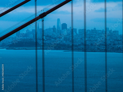 4k View Over San Francisco, California