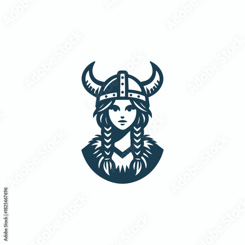 Viking Girl Logo