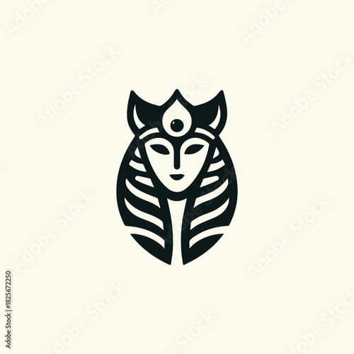 Goddess Bastet Logo