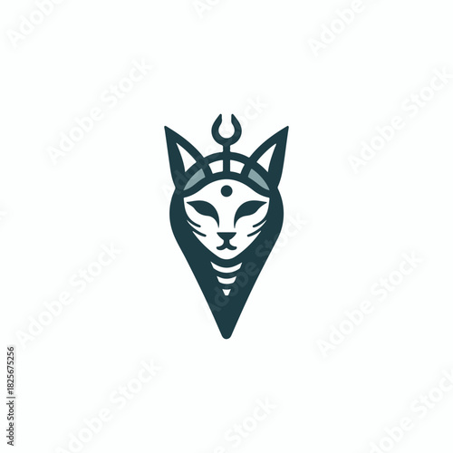 Goddess Bastet Logo