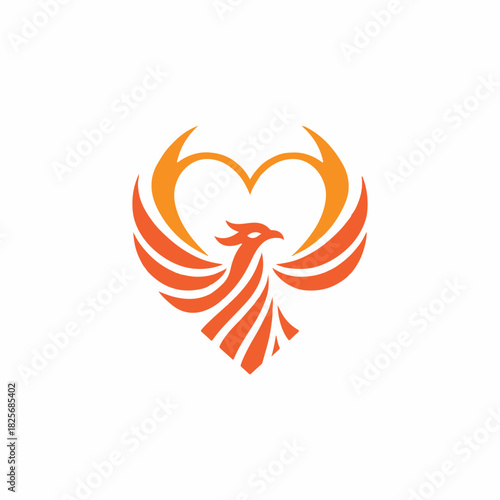 Phoenix Heart Logo