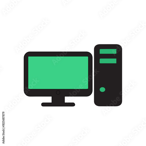 Computer Desktop System Icon
