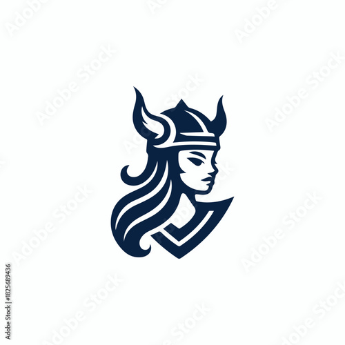 Viking Girl Logo