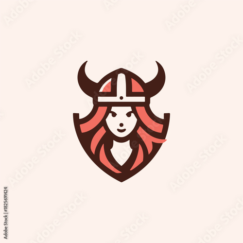 Viking Girl Logo