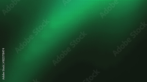 Dark, abstract background featuring a bright emerald light beam and a textured glass/foil effect. Ideal for digital security, technology, and luxury green backdrop themes.