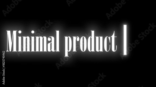sophisticated and ultra-clean image representing 'Minimal product design.'