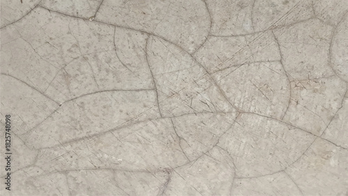 Grunge textured stone wall surface pattern with old, cracked, rough, and dirty concrete material for an aged vintage design background