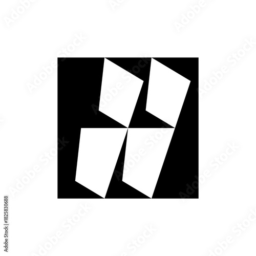 Abstract logo. Logo design. Template elements. Geometric abstract logo