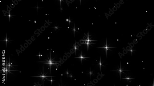 Golden shimmering particles float in darkness. blue shiny stars glittering and glowing and particles falling animation,
Simple slowly falling dust particles can be used as dust overlay 