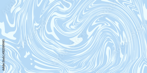 Abstract background seamless pattern with colorful waves. Trendy vector illustration in retro psychedelic style