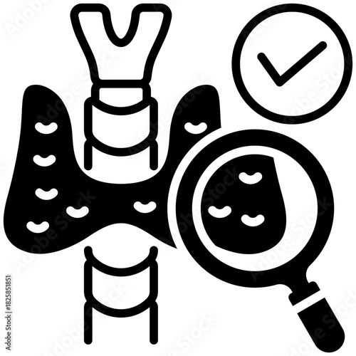Thyroid Test Icon