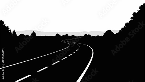 road in the desert