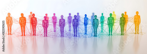 HR and Human Resources Scene Highlighting People Networking, Team Interaction, and Collaborative Workplace Connections