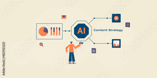 AI content architecture, generates aligned image and video assets according to data driven user input.  
