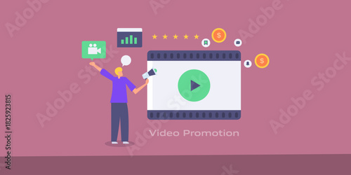Social media influencer drive audience engagement through video content and motivate viewer to like, subscribe and comment, amplify visibility and brand partnership.