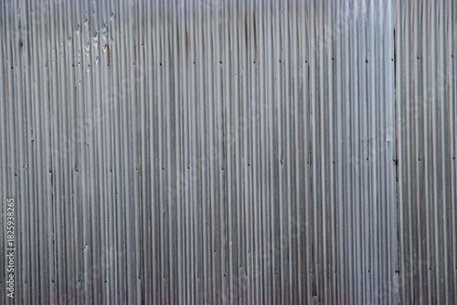 worn corrugated metal