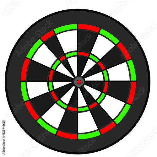 darts target simple illustration
ダーツ　的　イラスト