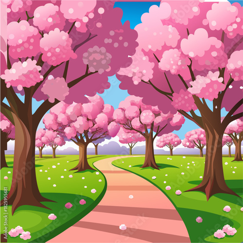 cherry tree in spring