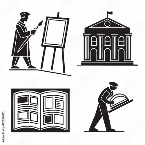 Cultural Pursuits: Icons of Art, Architecture, Literature, and History.

