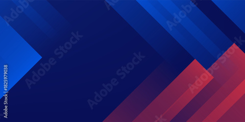 simple red blue abstract background with gaming style for banner and event