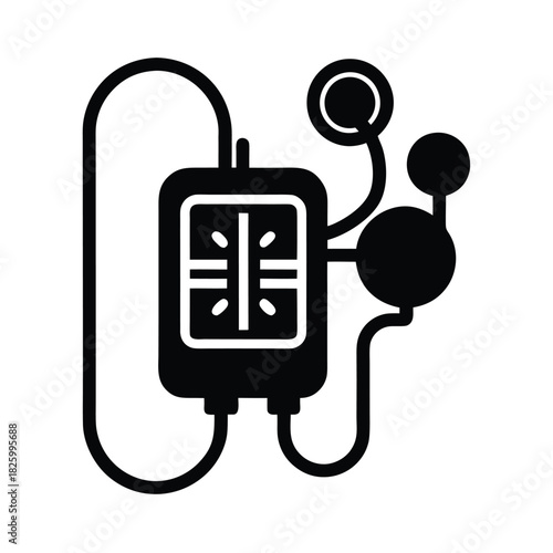 Kidney Dialysis Machine Icon