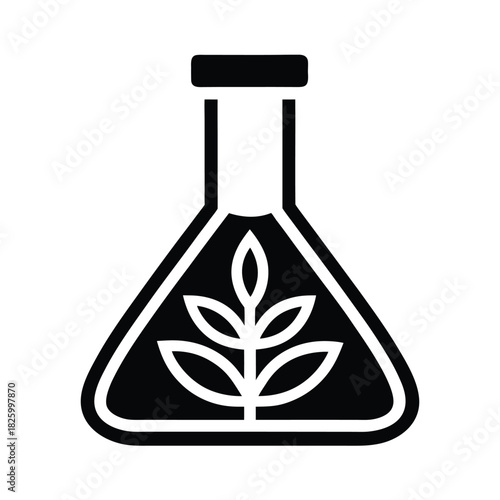 Lab Flask Agriculture Icon
