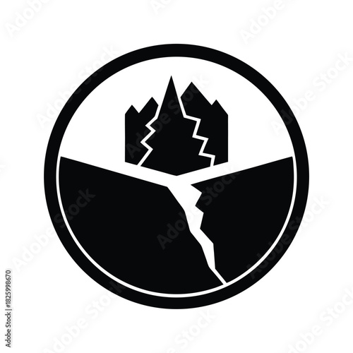 Landslide Warning Icon