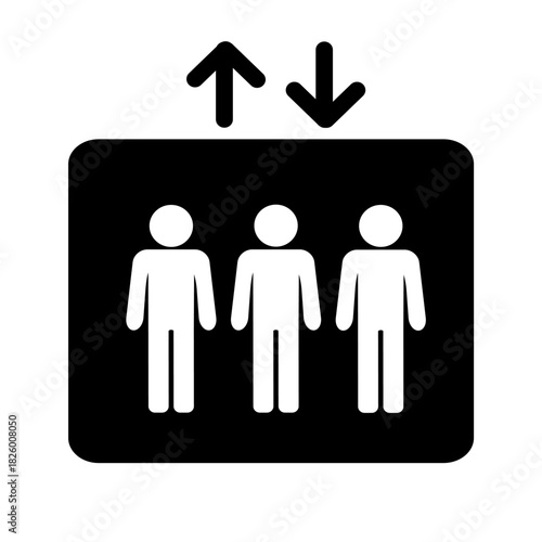 エレベーターのピクト　マーク　