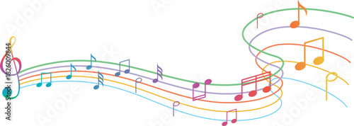 abstract music background