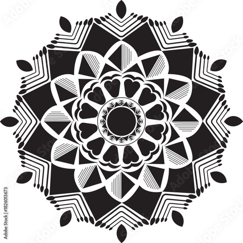 abstract floral ornament