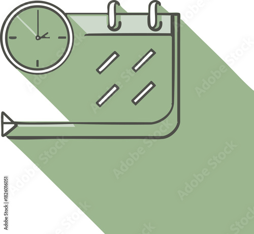 Abstract geometric design with vibrant color palette and clean typography