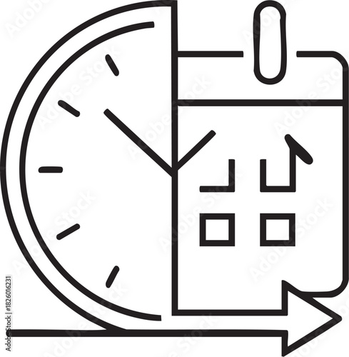 Abstract geometric design with vibrant color palette and bold typography