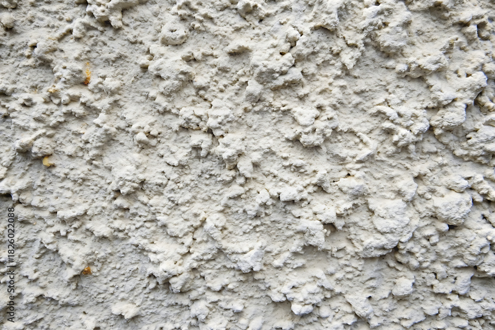 Naklejka premium Rough White Plaster Wall Texture