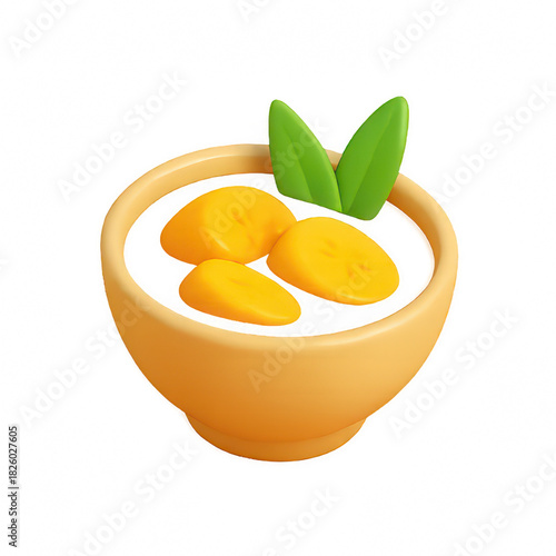 3D render of traditional Iftar ramadhan