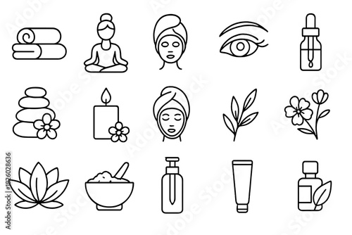 Spa and Beauty Treatment, Wellness, Relaxation, Cosmetics, Skincare Products, Natural Ingredients