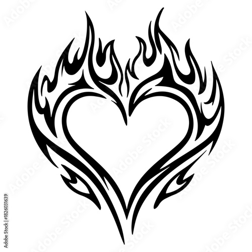 Elegant black silhouette of a dancing figure with flowing movement capturing the essence of motion and creativity in art