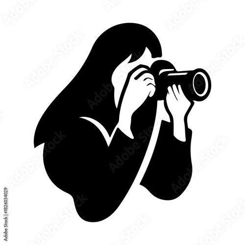 Black silhouette of a majestic hawk in flight against a vibrant sunset background showcasing nature's beauty and wildlife elegance